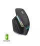 Мышь беспроводная игровая бесшумная с аккумулятором и подсветкой Geyes M10 Black 2,4G - изображение 1