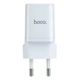 Сетевое Зарядное Устройство 1Type-C Hoco N19 (PD25W) + Cable Type-C to Lightning (Белый) - изображение 1