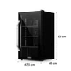 Холодильник вітрина Klarsten Beersafe XXL Onyx - изображение 8
