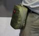 Сумка аптечка тактична підсумок на пояс Tactical із системою molle Olive (1020-olive) - зображення 2