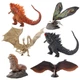 Годзилла и Монстры Мотра, Кинг Гидора, Родан, Огненная Годзилла Godzilla and Monsters набор годзилла 6шт - изображение 1