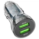 Автомобильное зарядное устройство Hoco Z47 QC3.0 20W 2хUSB адаптер для телефона в машину прикуриватель - изображение 2