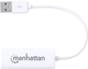 Adapter Manhattan USB 2.0 AM-Ethernet (506731) biały - obraz 4