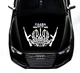 Наклейка на капот ARB 3D TUNING STUDIO Слава ЗСУ 1500х1200х0.080мм - зображення 3
