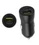 PD3.0/QC3.0 - Type-C + USB 20 ВТ автомобільний зарядний пристрій MAXLIFE MXCC-04 - зображення 1