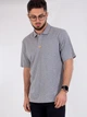 Поло з короткими рукавами стандартного крою La Martina 200523-5 2XL (1029952XL) Сірий - зображення 1