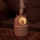 Настільний зволожувач повітря Cat з RGB підсвічуванням Безшумний зволожувач повітря рожевого кольору у вигляді милої кішки - изображение 2