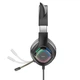 Наушники игровые с микрофоном Hocо W107 (2 метра, кошачьи ушки, проводные, с оголовьем) - Зеленый - изображение 4