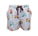 Піжама чоловіча Cyberjammies Luca 6838-6837 L Блакитний з принтом скутера (5051877437593) - зображення 4