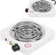 Електрична настільна плита Hot Plate JX-1010B 1000 Вт переносна спіральна варильна панель на 1 конфорку 15.5 см з терморегулятором живлення від мережі Біла - зображення 4