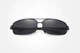 Мужские поляризационные солнцезащитные очки KINGSEVEN N7088 Black Gray - изображение 2