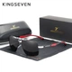 Мужские поляризационные солнцезащитные очки KINGSEVEN N7719 Silver Gray - изображение 1