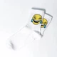 Женские носки Rock'n'socks Smile со слезами, Белые 36-40р - изображение 1