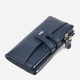 Кошелек женский кожаный для карточек Canpellini leather-21635 Синий - изображение 1