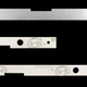 LED підсвітка TV 43" inch 830mm 9-led 3V CRH-P43KP30300309641 RF-AJ430S30-0901S-09 LC-43UI7552E 3pcs=1set - изображение 3