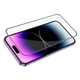 Защитное стекло для iPhone&nbsp;14 Pro 6.1" с усиленными бортикам Hoco Nano 3D full screen edges protection (рамка) - изображение 3