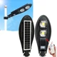 Консоль LED прожектор ліхтар із сонячної батареї на стовп solar street light 220W 7381 - зображення 1