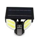 Вуличний ліхтар - прожектор solar light KXK-601/7860/240 COB на сонячній батареї з датчиком руху розумний ліхтар з пультом керування - зображення 3