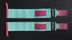 Кистевые бинты Rogue Fitness Wrist Wraps Aqua/Pink (45 см, средняя жесткость) - изображение 3