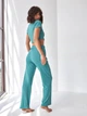 Пижама (топ + штаны) женская BARWA garments 0326/280 L Бирюзовая (2113262803840) - изображение 2
