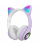 Наушники CAT с кошачьими ушками AKS-28 Bluetooth Сиреневые - изображение 1