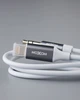 Кабель Lightning-AUX (3.5 мм. mini jack) Moxom MX-AX21 Білий (1 м) - зображення 3