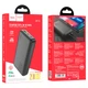 Повербанк Hoco J87A (20000 mAh / Out: USB 18W QC3.0, Type-C 20W PD / In: Type-C 18W, micro 18W) с LED индикатором, черный - изображение 6