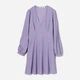 Платье короткое женское Uniqlo 767656869 S Сиреневое (1159781601) - изображение 2
