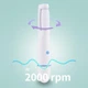 Электрическая пилка пемза для пяток Rotex Callus Remover-712, USB или 4хААА, 2 насадки для удаления огрубевшей кожи ступней - изображение 6