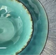 Салатник Olens "GREEN LAGUNA" 17*5 см кераміка кругла блакитна - зображення 2