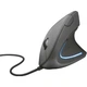 Миша комп'ютерна Trust Verto Ergo Mouse 22885 1600dpi дротова/вертикальна Чорний - зображення 1