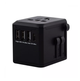 Сетевой разветвитель-зарядное Travel Adapter Yesido MC-10 3USB 1Type-C 2.4A (UK/EU/US/AUS) - изображение 2
