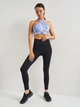 Спортивный топ для бега женский Nike W Nk Df Swsh Wrap Bra Aop DX1778-519 M Indigo Haze/Oxygen Purple/Gridiron (196156350684) - изображение 3