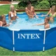 Бассейн каркасный Intex 28200 Metal Frame Pool, круглый, 305 х 76 см - изображение 4