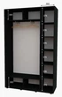 Шкаф-купе двухдверный Алекса 150*45*220 см Антрацит 2 двери Зеркало - изображение 2