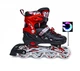Ролики Scale Sports Красные LF 905, размер 38-42, светящиеся колеса - изображение 2