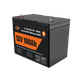 Аккумулятор LogicPower LP LiFePO4 для ИБП 12V (12,8V) - 100 Ah (1280Wh) (Smart BMS 100А) с BT пластик - изображение 2