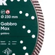 Коло алмазне по граніту TURBO 230 GABBRO MAX DISTAR (10115429018) - зображення 3