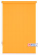 Ролета тканевая INROLL Есо-Mini 90х185 см Camila Оранжевый A608 - изображение 1