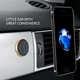 Автомобильный держатель для телефона Baseus Small Ears Magnetic Flat Type Магнитный держатель в машину (SUER-C0V) Gold - изображение 2