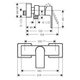 Смеситель для душа HANSGROHE VERNIS SHAPE 71650670, черный - изображение 2