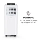 Фреоновый мобильный кондиционер Klarstein Pure Blizzard 3 2G 10028187 - изображение 2
