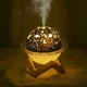 Ультразвуковой увлажнитель воздуха с ароматизатором ночник со светодиодным проектором звездного неба 200мл Black (NT9878) - изображение 5