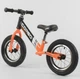 Велобег Corso Speed Sport 24846 надувные колеса 12" подшипник черно-оранжевый - изображение 2