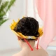 Козырек для мытья головы купания малыша на застежке Корона Желтый - изображение 4