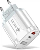 Сетевое зарядное устройство TRw USB Type-C Super Charge/Quick Charge PD 20W White (HbP050560) - изображение 1