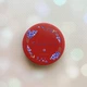 Держатель для смартфона / планшета попсокет Popsocket Красный :: Лавандовый веночек (принт 19) - изображение 1