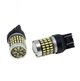 Светодиодная лампа 7443 T20 W21/5W W3x16q 78SMD 3014 12V с линзой и драйвером Белая (74304) - изображение 1