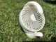 Mini Fan SQ-2021 White аккумуляторный вентилятор поворотный портативный 5в два количества скорости - изображение 4
