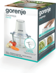 Подрібнювачі GORENJE S501GW - зображення 13